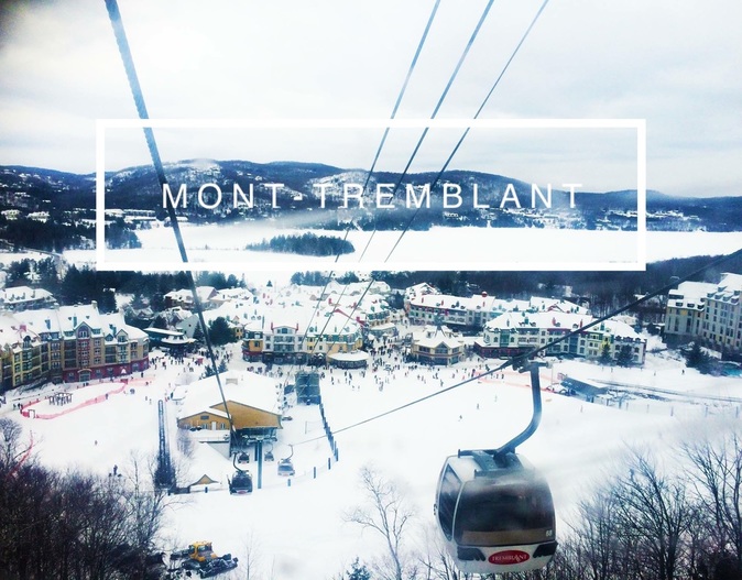 Mont-Tremblant, Tremblant, ski, cabriolet, cable car, snow, Montreal, Quebec, Laurentian, mountains, Laurentian mountains,  chalet, village, peak, cable